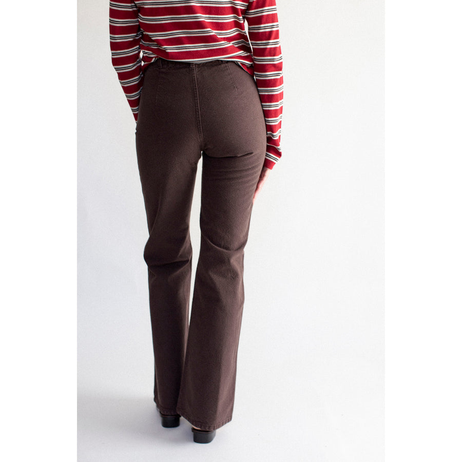 Jesse Kamm Les Deux Pants in Raisin