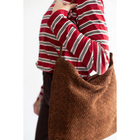 Bembien Sera Tote in Brown Suede