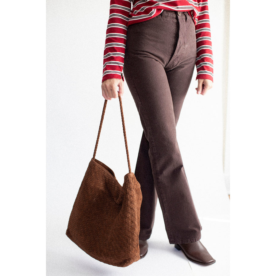 Jesse Kamm Les Deux Pants in Raisin