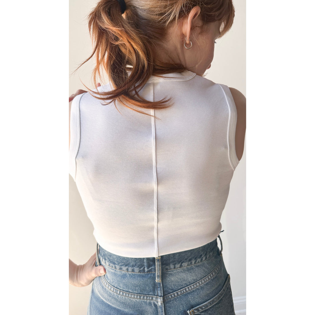 Flore Flore Jill Tank in White