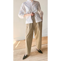 Eleph Luce Easy Trouser in Khaki