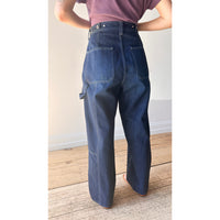 Serge Painter Pants in Dry Blue