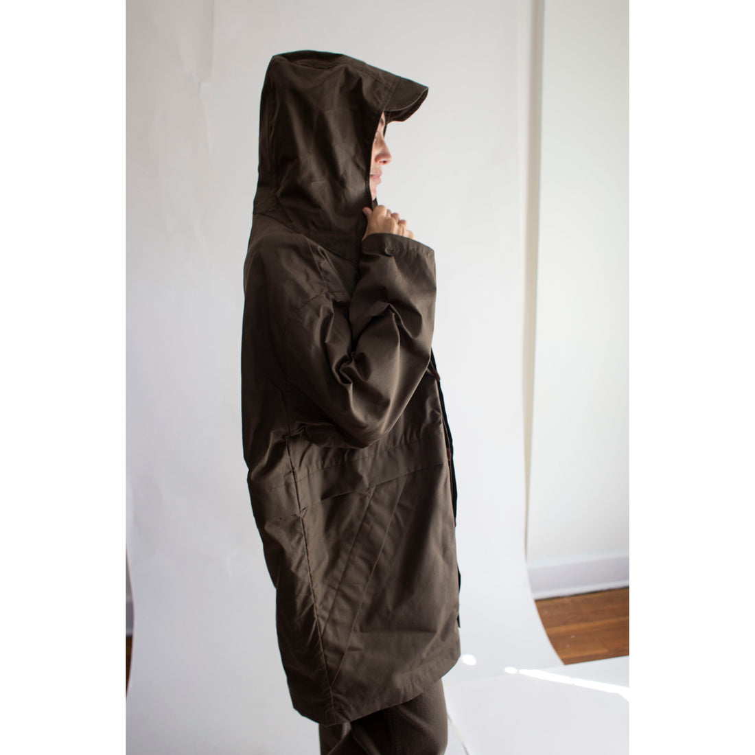 Jesse Kamm Oversized Andover Jacket in Loam