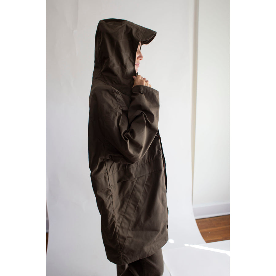 Jesse Kamm Oversized Andover Jacket in Loam