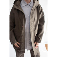 Jesse Kamm Oversized Andover Jacket in Loam