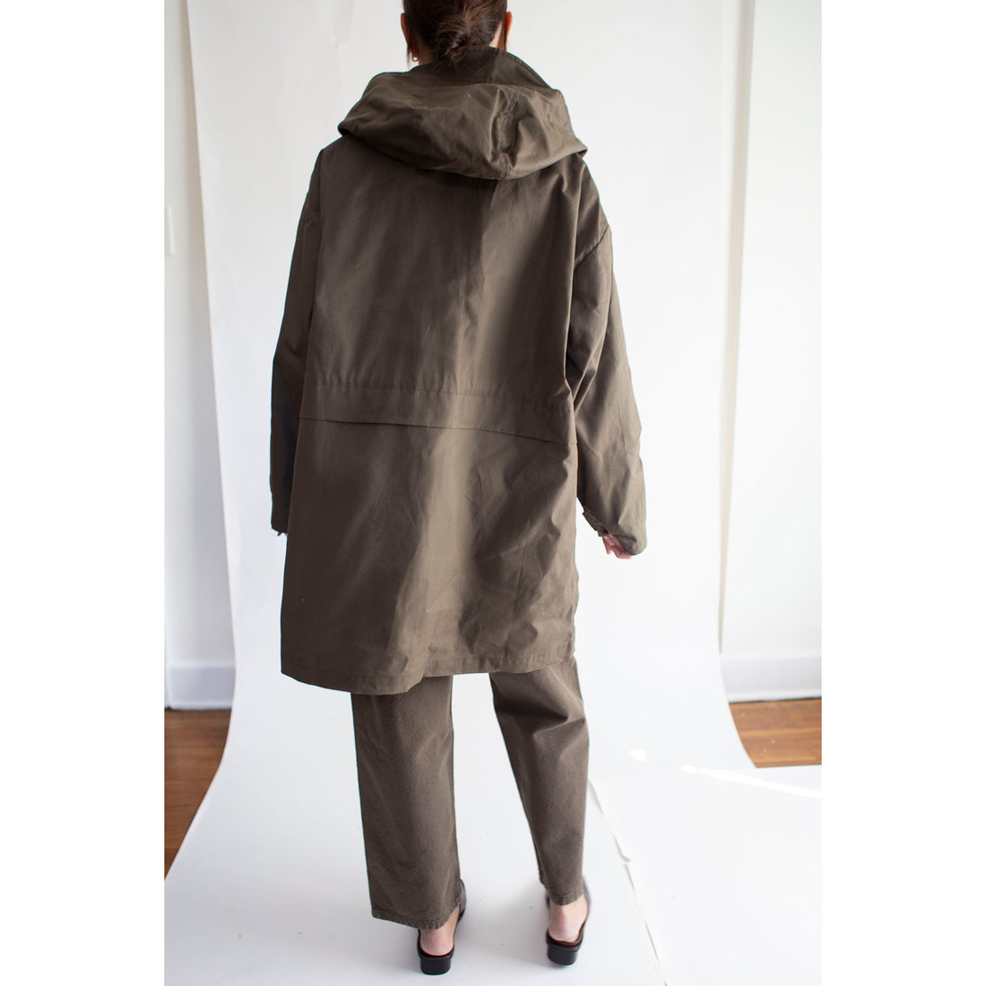 Jesse Kamm Oversized Andover Jacket in Loam