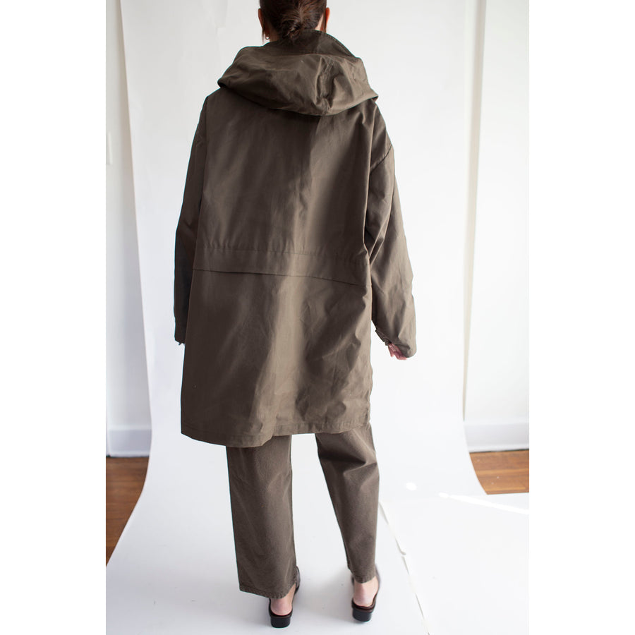 Jesse Kamm Oversized Andover Jacket in Loam