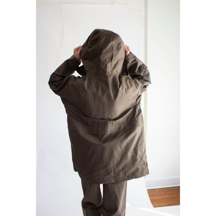 Jesse Kamm Oversized Andover Jacket in Loam