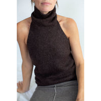 Lauren Manoogian Loft Halter Top in Soil