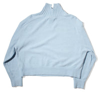Sayaka Davis Highneck Sweater in Baby Blue