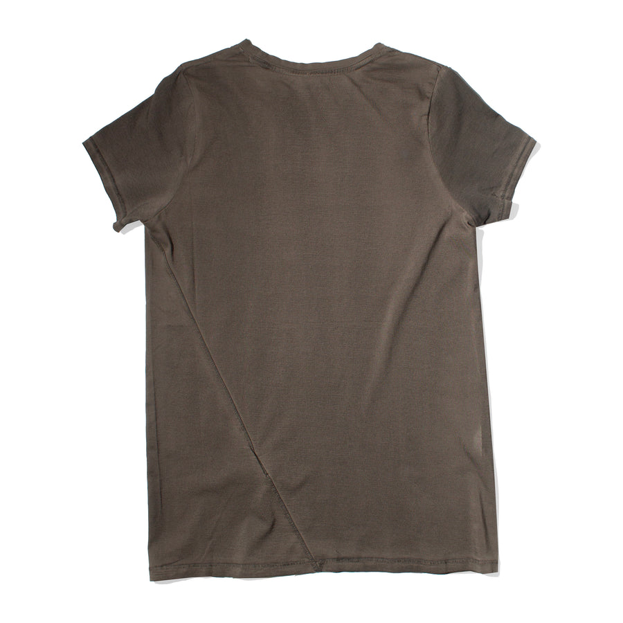 Lauren Manoogian Bias Baby Tee in Painted Barnwood
