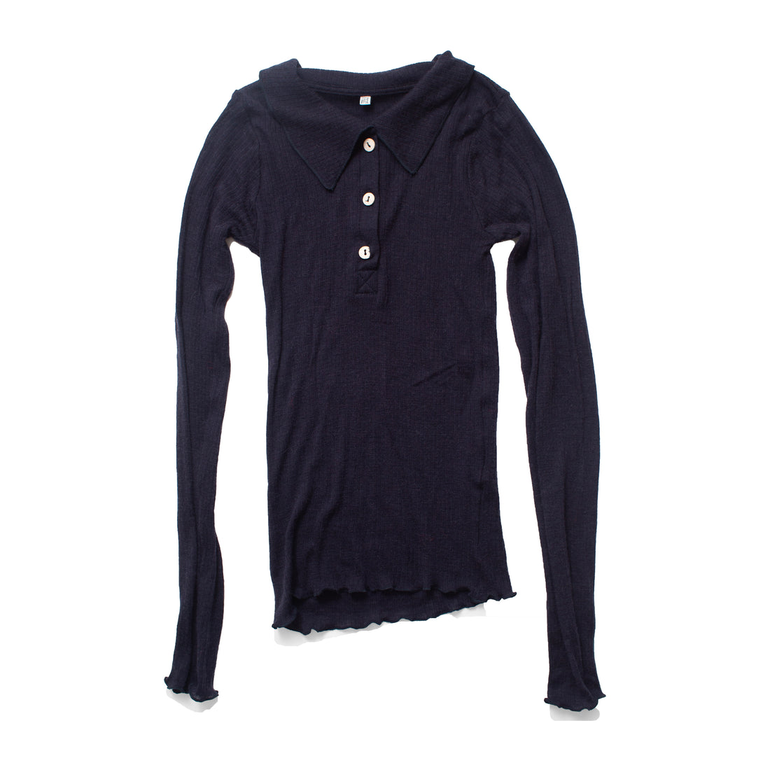 Baserange Dual Long Sleeve Tee in Murano Navy