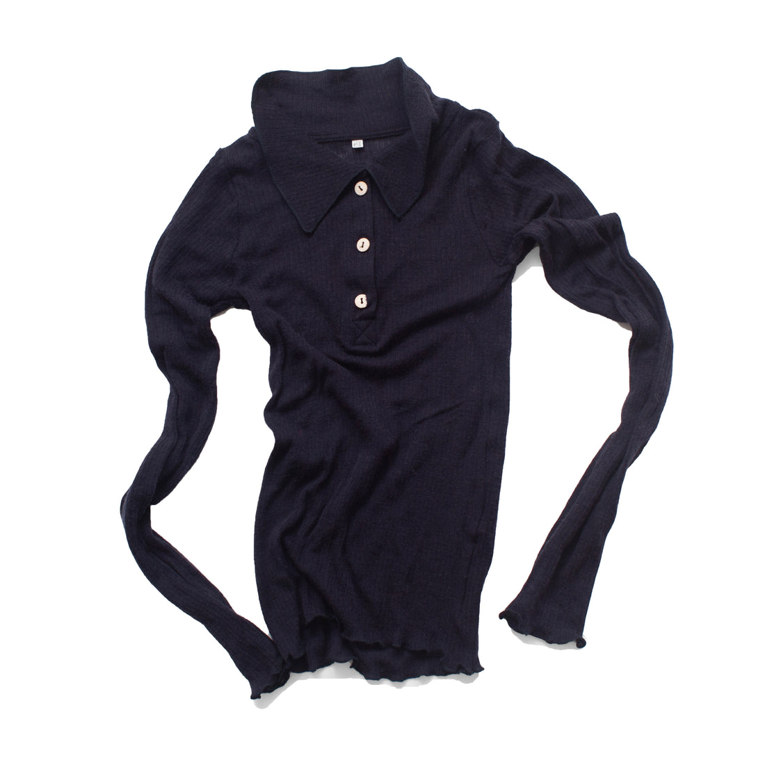 Baserange Dual Long Sleeve Tee in Murano Navy