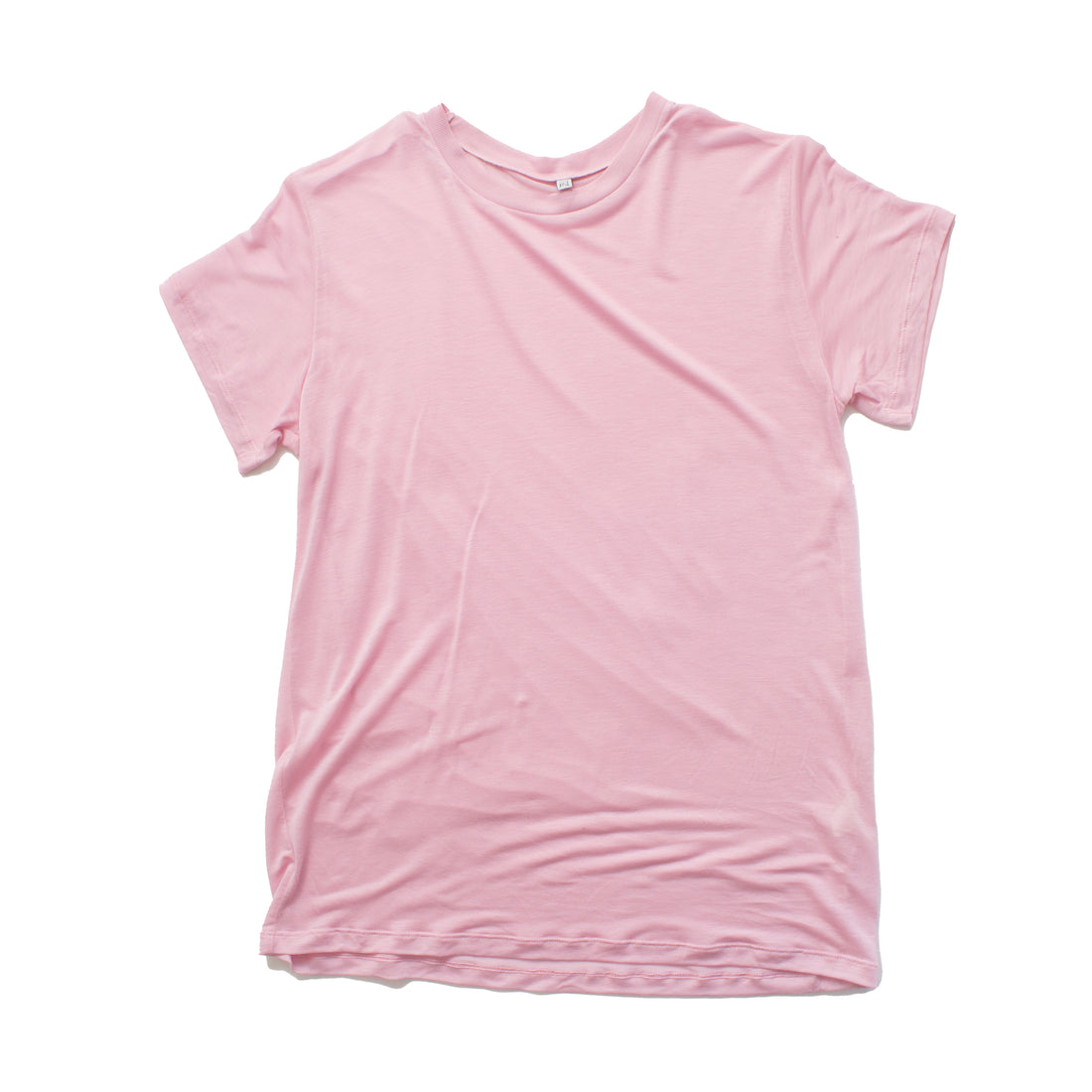 Baserange Bamboo Tee Shirt in Doro Pink