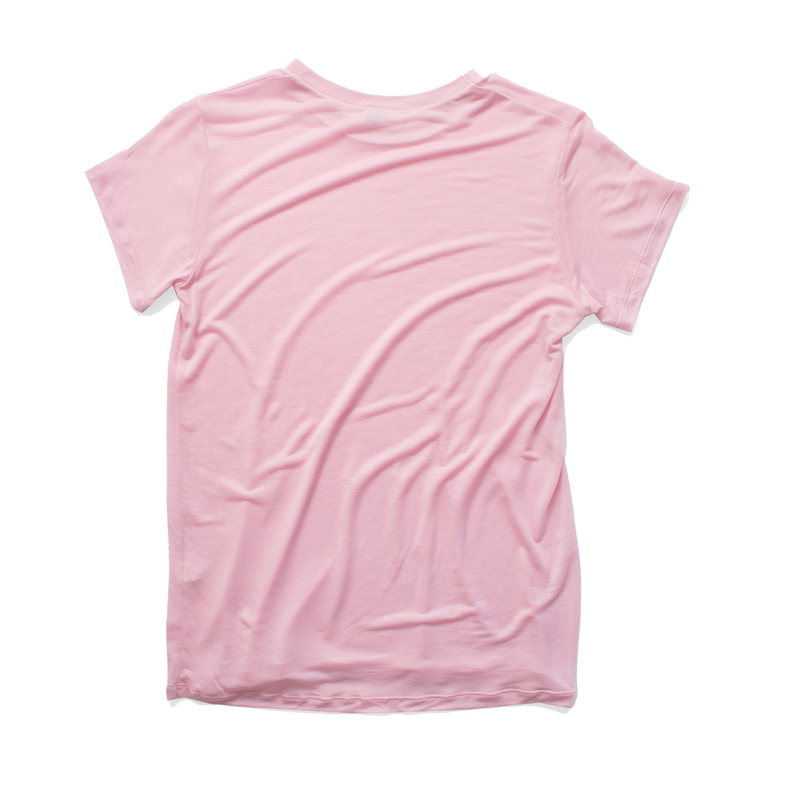 Baserange Bamboo Tee Shirt in Doro Pink