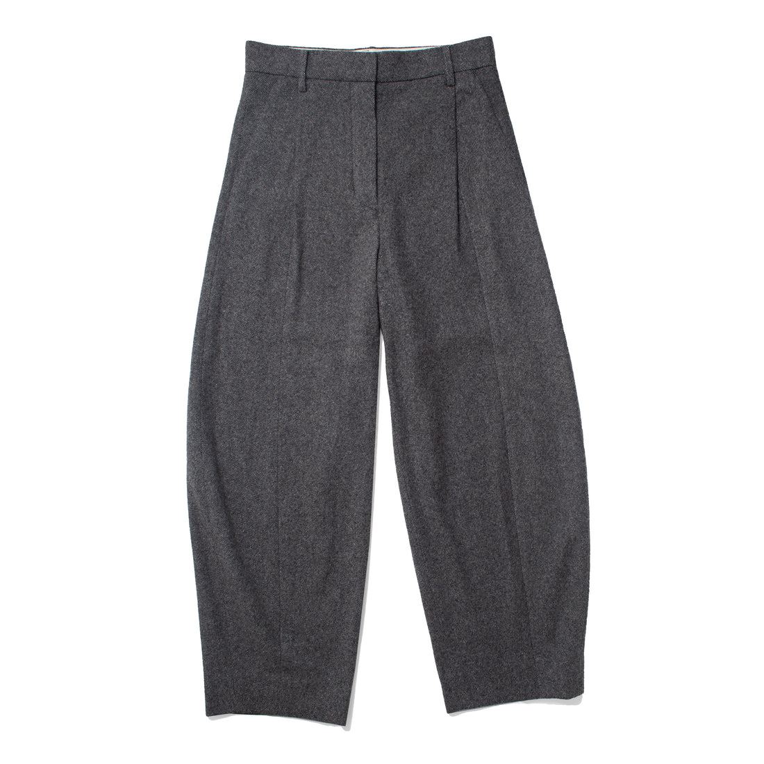 Sayaka Davis Wool Cacao Trousers in Gray