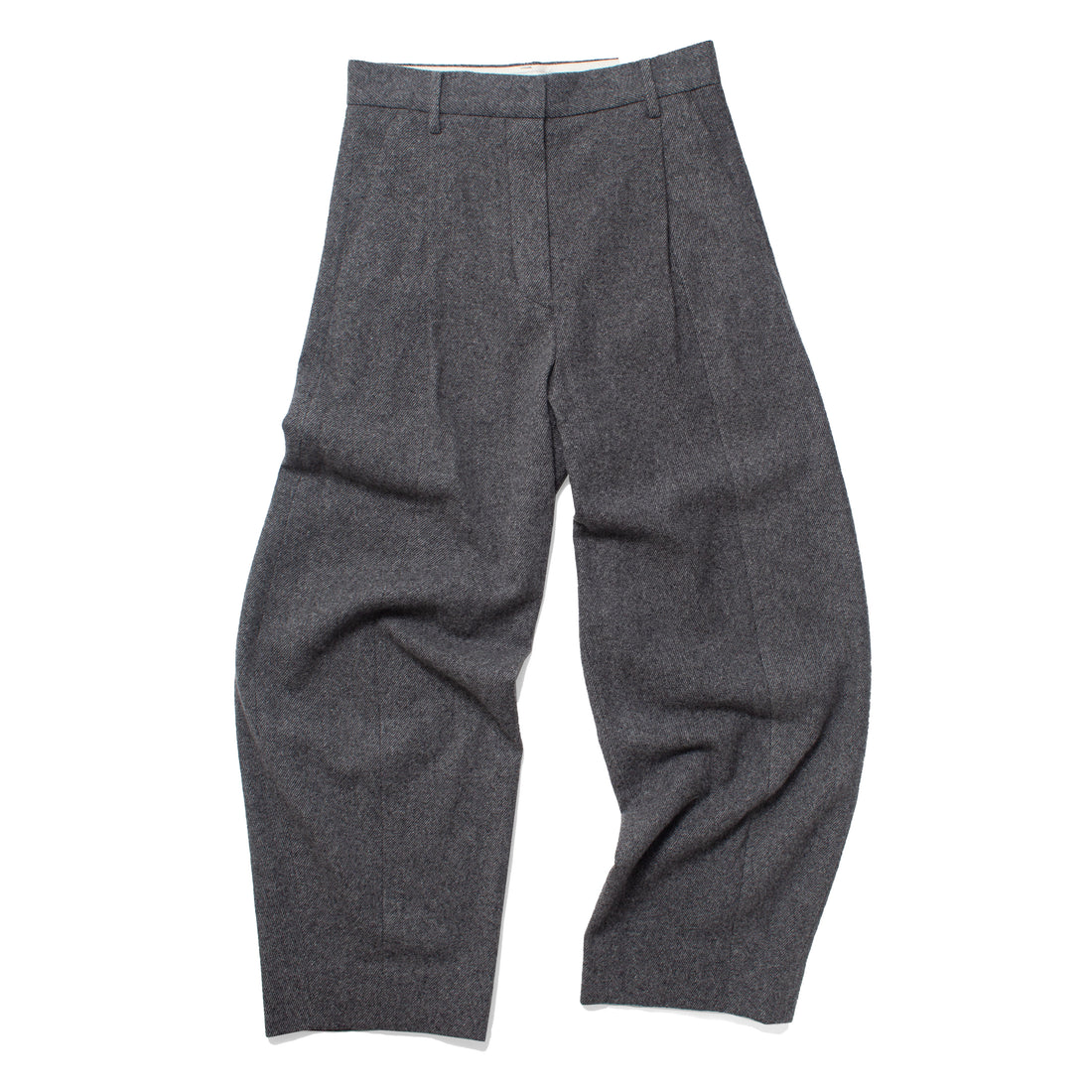 Sayaka Davis Wool Cacao Trousers in Gray