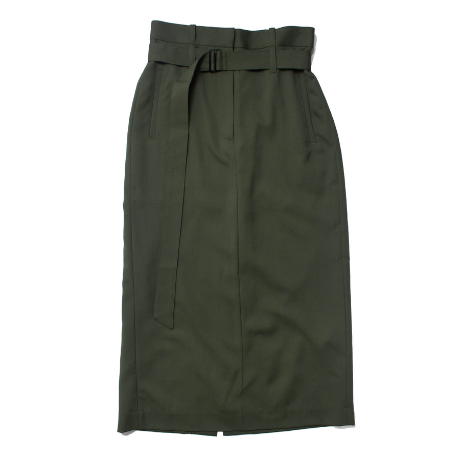 Sayaka Davis I-Line Skirt in Sap Green
