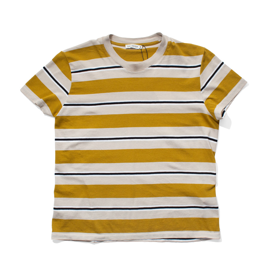 Kallmeyer Kenzie T-Shirt in Goldenrod Stripe