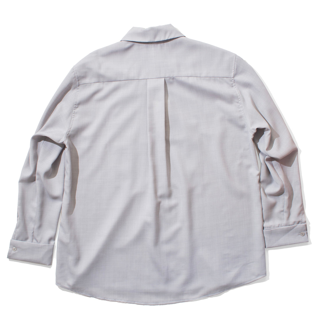 Kallmeyer Chloé Bib Button Down in Light Silver