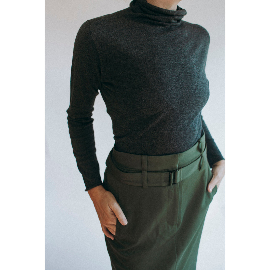 evameva cotton turtleneck ￥22,000 evameva cotton turtleneck エン22,000