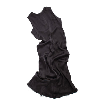 Sayaka Davis Draped Waist Dress in Black