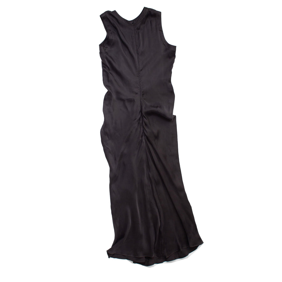 Sayaka Davis Draped Waist Dress in Black