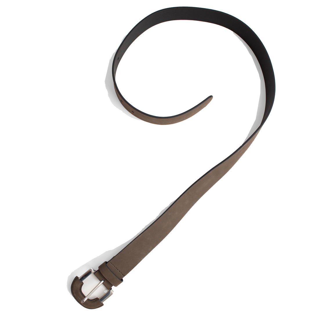 Rachel Comey Leather Wrap Borrelo Waist Belt in Taupe