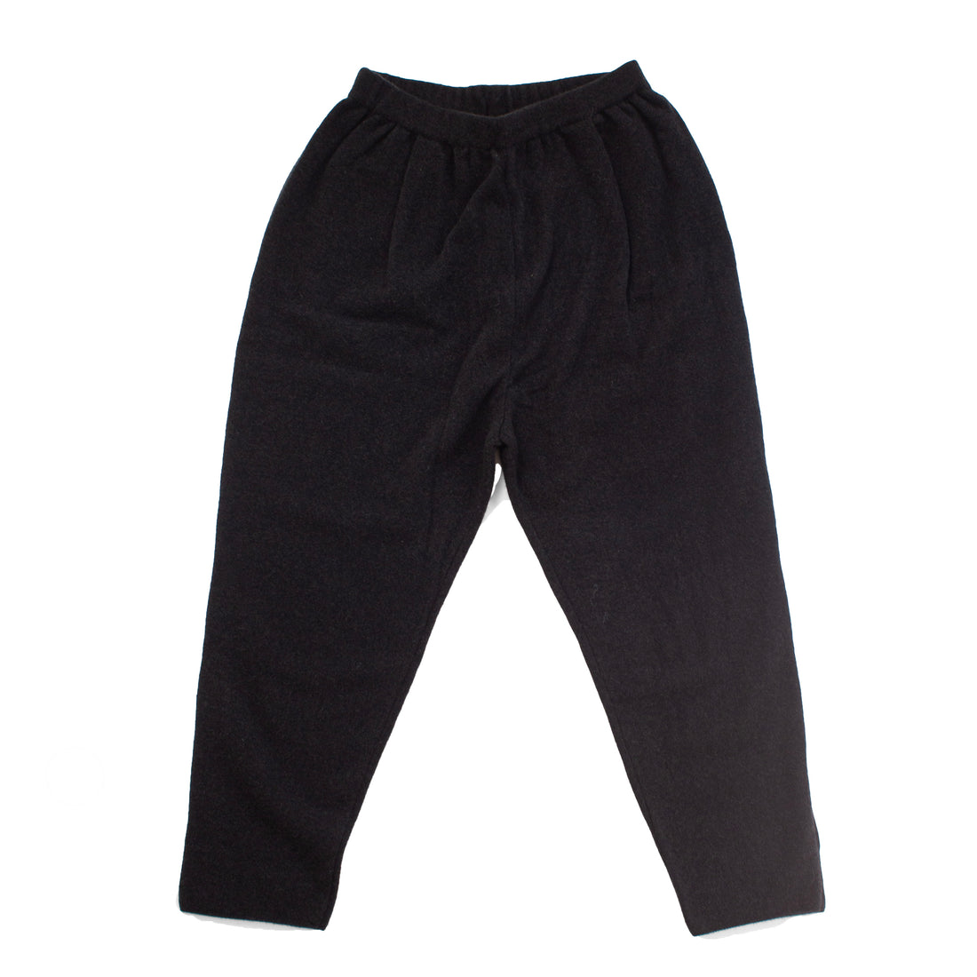 Evam Eva Press Wool Pants in Sumi