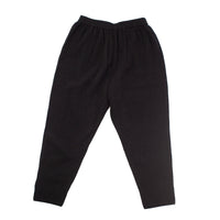 Evam Eva Press Wool Pants in Sumi