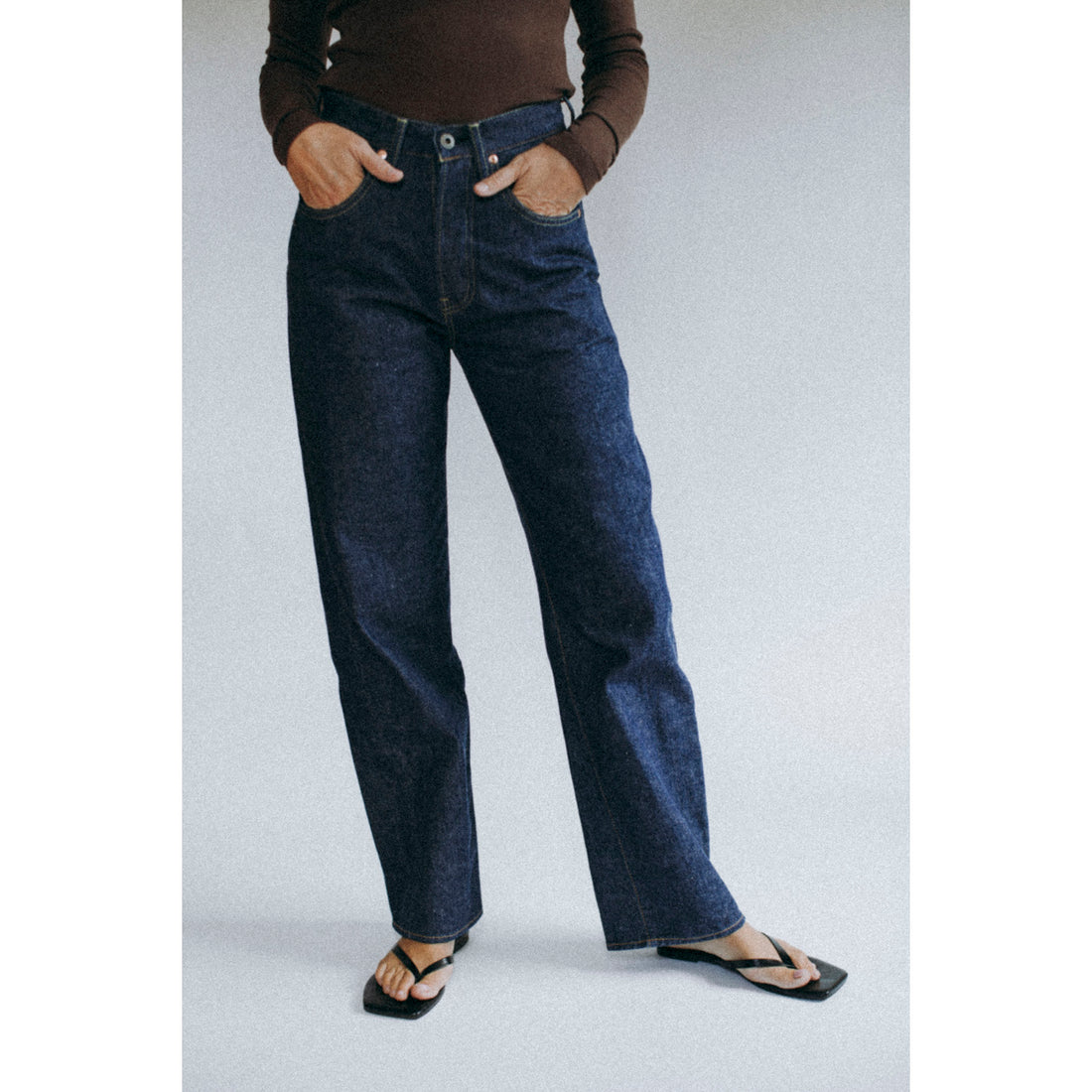 Chimala Unisex 13.5oz Selvedge Denim Straight Cut in Rinse