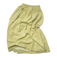 Ichi Antiquités Gingham Skirt in Yellow x Gray