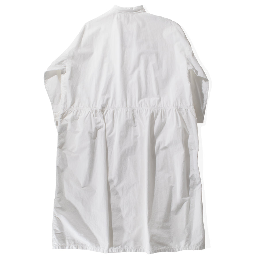 Ichi Antiquités Oumisarashi Shirt Dress in White