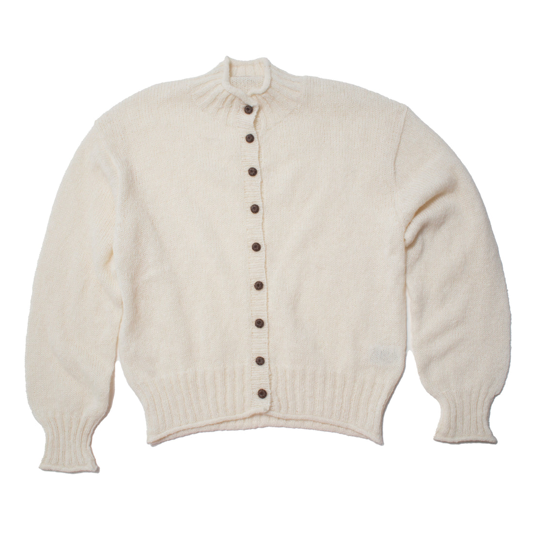 Ichi Antiquités Peru Knit Cardigan in White