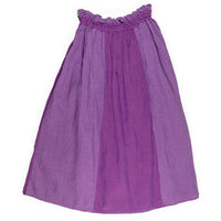 Ichi Antiquités Washer Gingham Panel Skirt in Violet