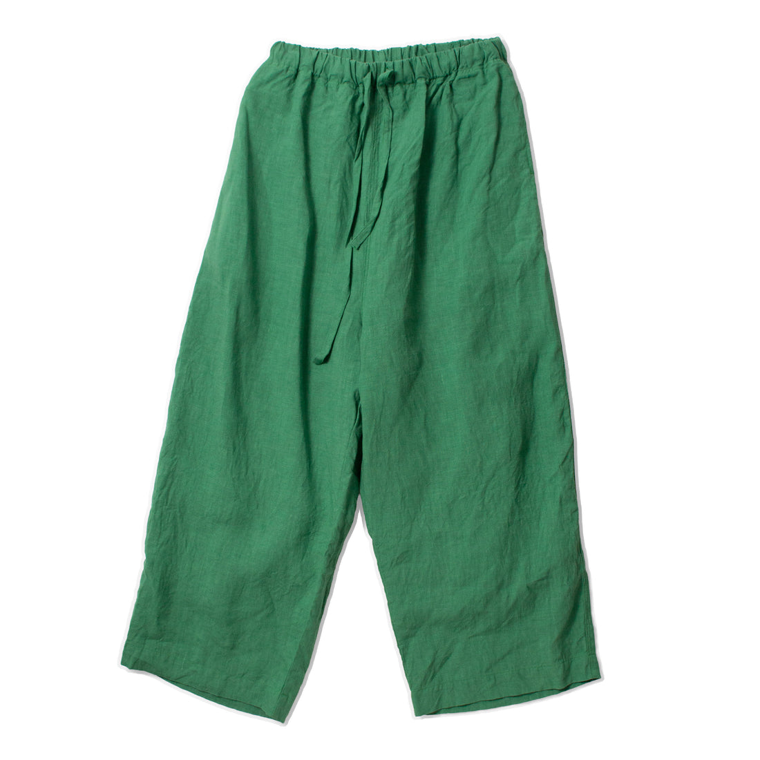 Ichi Antiquités French Linen Pants in Green