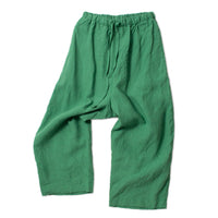 Ichi Antiquités French Linen Pants in Green