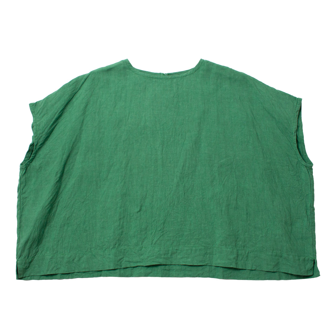 Ichi Antiquités French Linen Pullover in Green