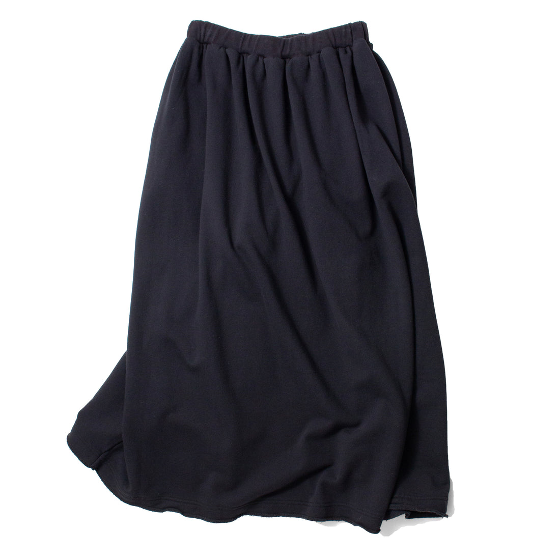 Ichi Antiquités French Terry Skirt in Black