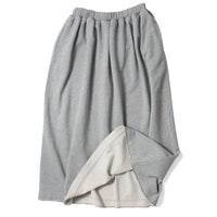 Ichi Antiquités French Terry Skirt in Gray