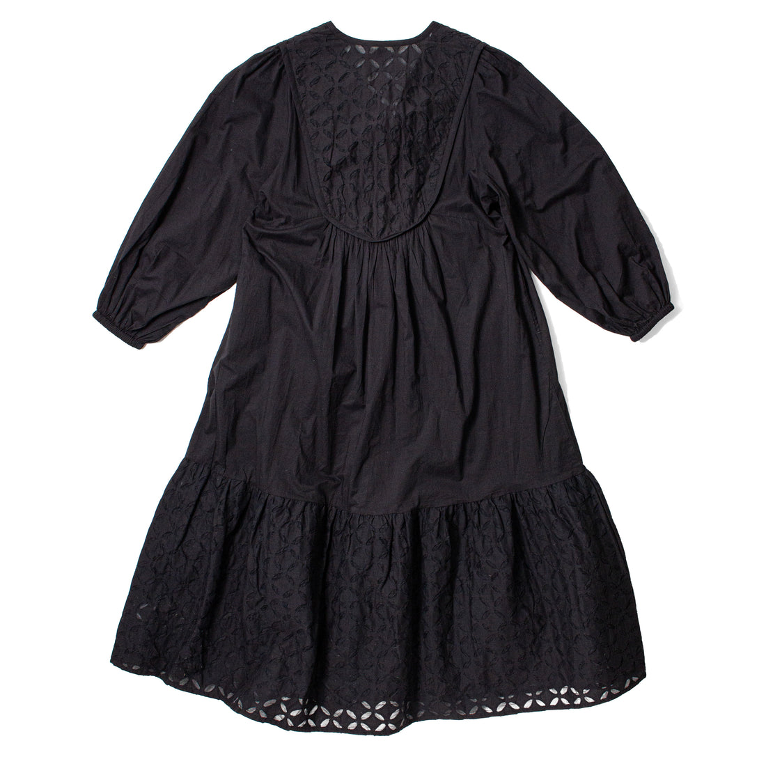Ichi Antiquities India Reverse Applique Dress in Black