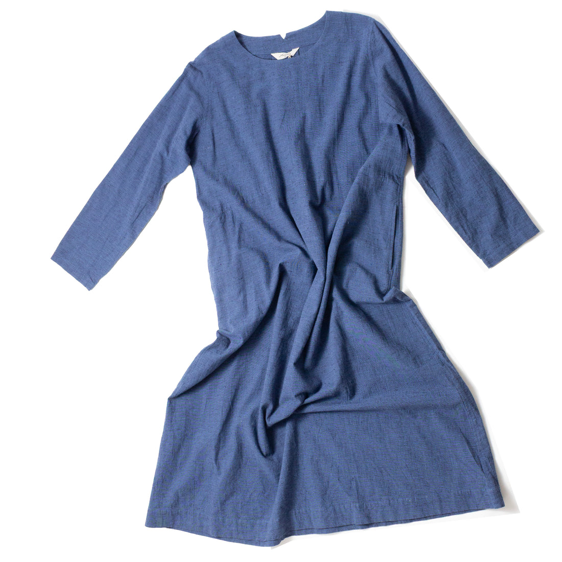 Ichi Antiquités C/L Nep Dress in Navy