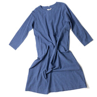 Ichi Antiquités C/L Nep Dress in Navy