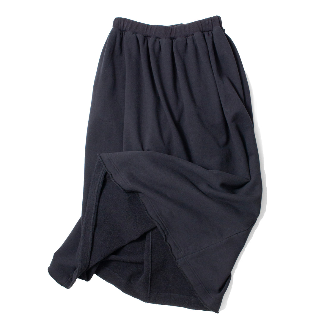 Ichi Antiquités French Terry Skirt in Black