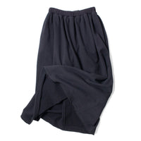 Ichi Antiquités French Terry Skirt in Black