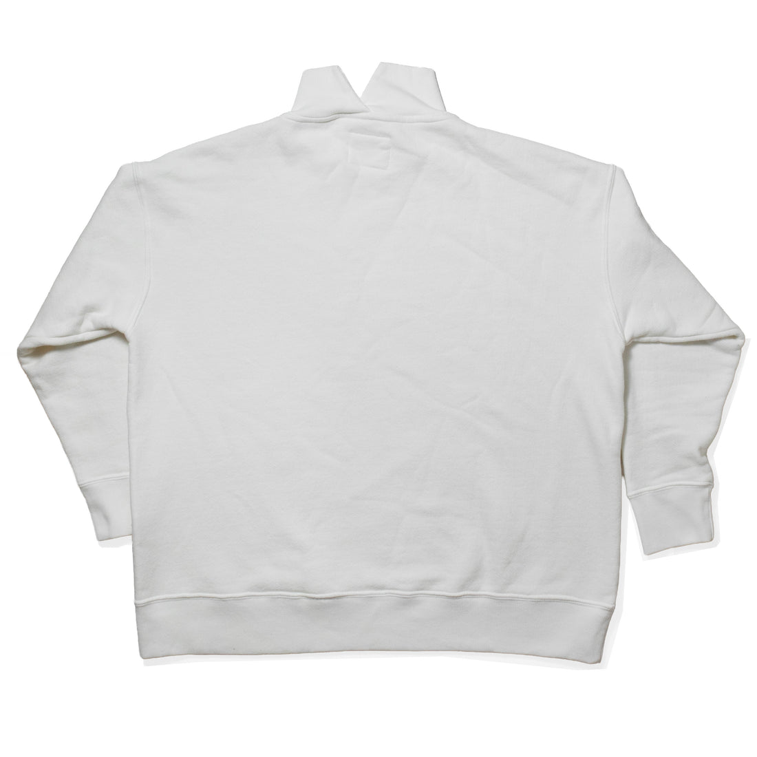 JUDITH Oversized Mockneck in White