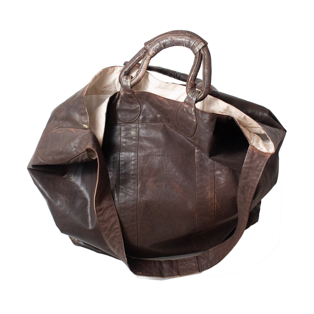 Jesse Kamm Big Bag in Brown Lacquer