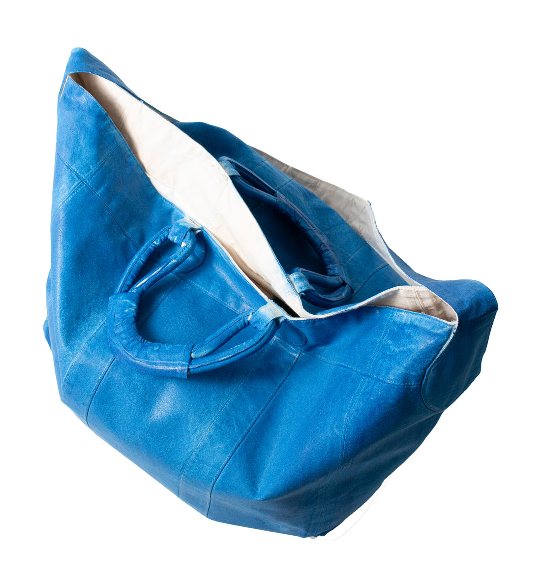 Jesse Kamm Big Bag in Electric Blue Lacquer