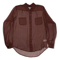 Jesse Kamm Georgia Button Down in Chocolate
