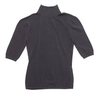 Kallmeyer Finn Short Sleeve Turtleneck in Black